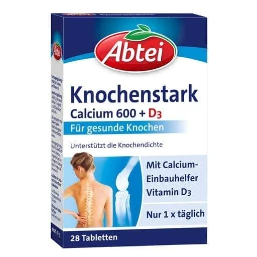 ABBEI Bone Strong Calcium 600 D3 tablets