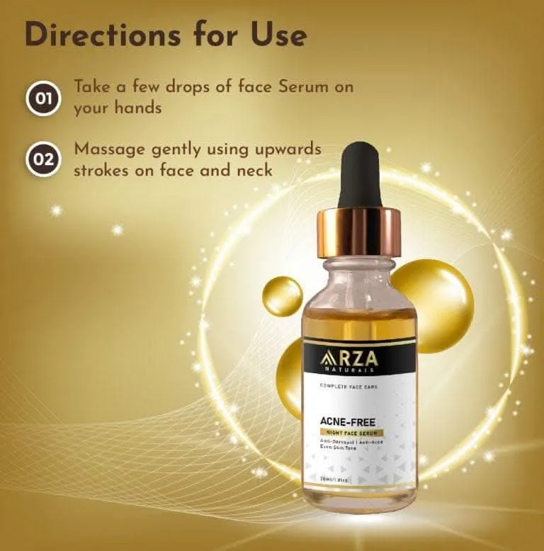 Acne Free Face Serum for Even skin tone (30ml)