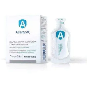 Allergoff liquid fabric neutralizer allergens 20ml x 6 pieces