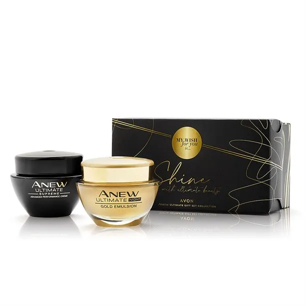 Avon Anew Luxury Face Care Gift Set / Box