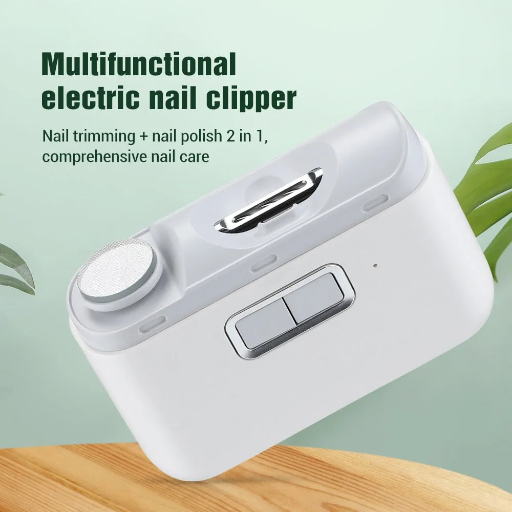 Baby /Adult Automatic Nail Clippers with Light Polish