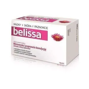 Belissa 60-Tablet Pack, Advanced Hair Nutrition Supplement for Enhanced Hair Health