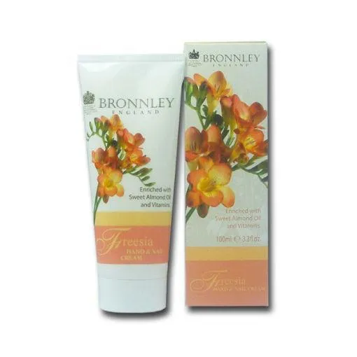 Bronnley Freesia Hand and Nail Cream (100ml) (3.5 fl. oz.)