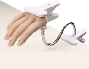 Clamp Stand For Silicone Nail Practice Hand