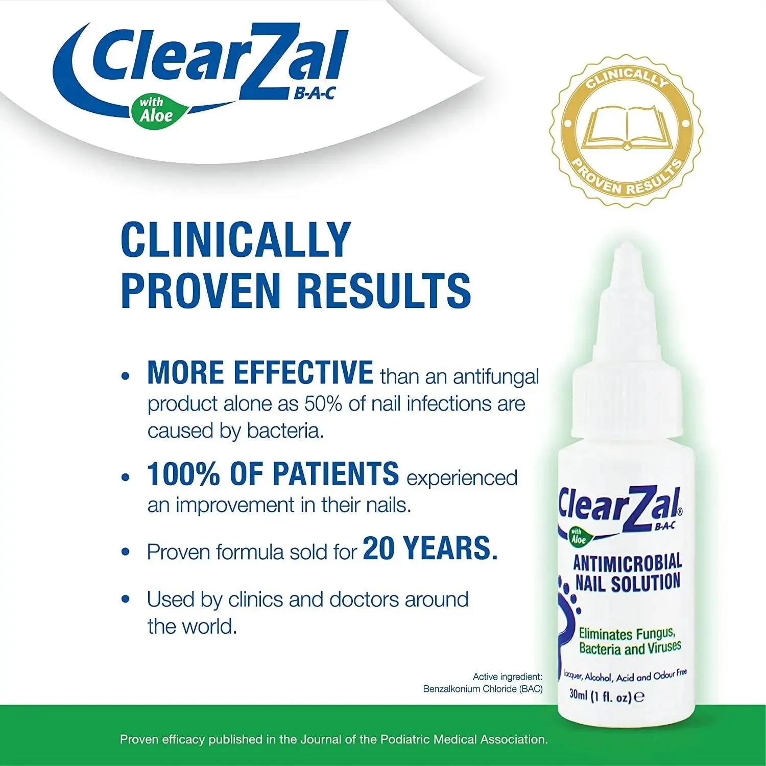 ClearZal Nail Solution 30ml