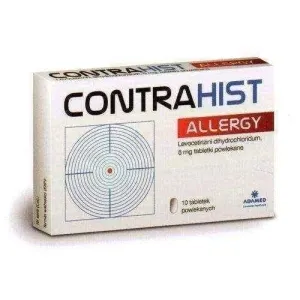 CONTRAHIST ALLERGY 5 mg x 10 pills allergic rhinitis treatment