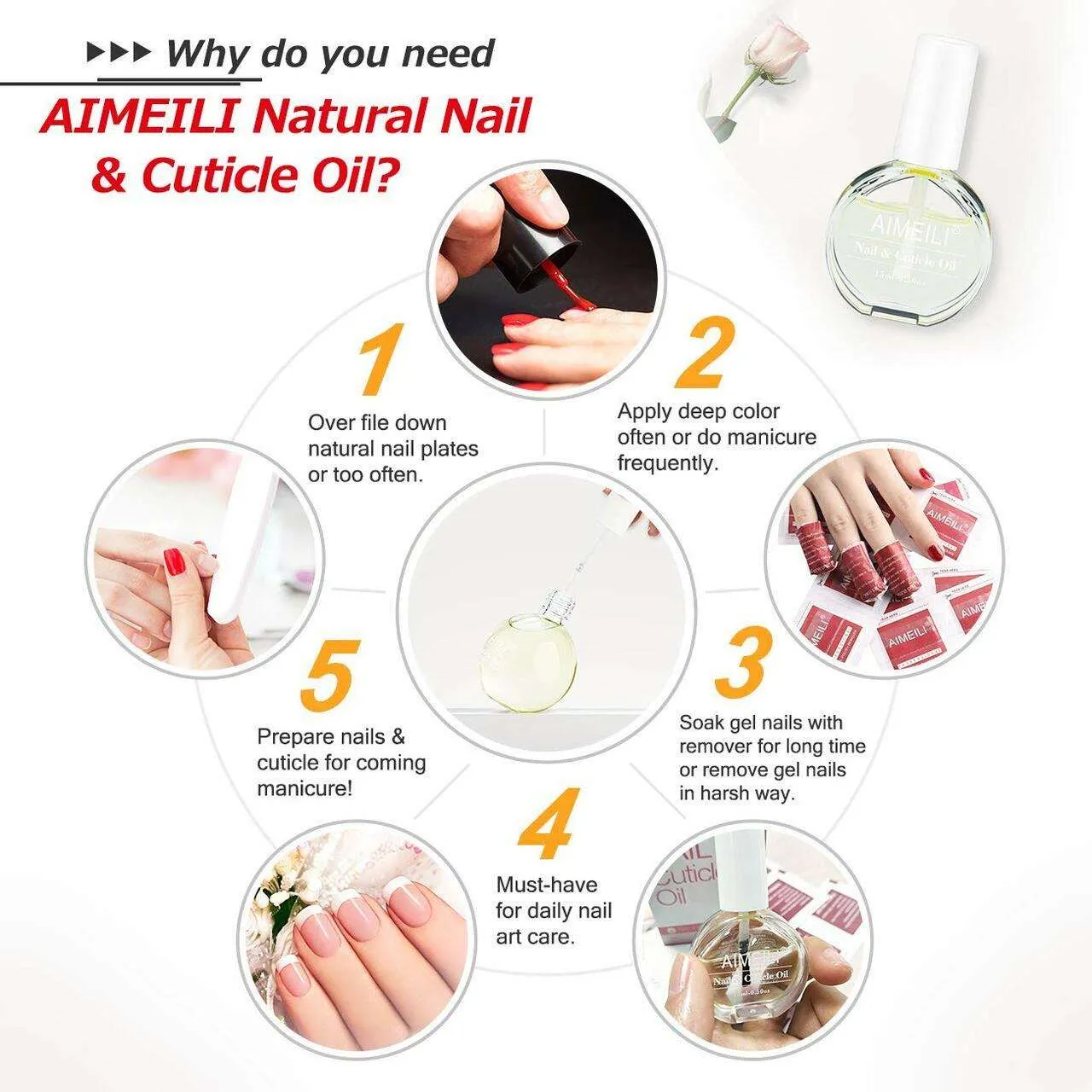 Cuticle Oil Nail Moisturizer - 75ml