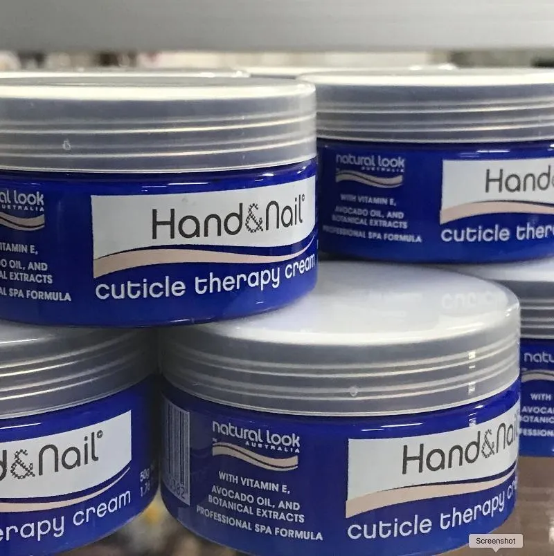 Cuticle Therapy Cream 50g ~ Hand & Nail ~ Natural Look