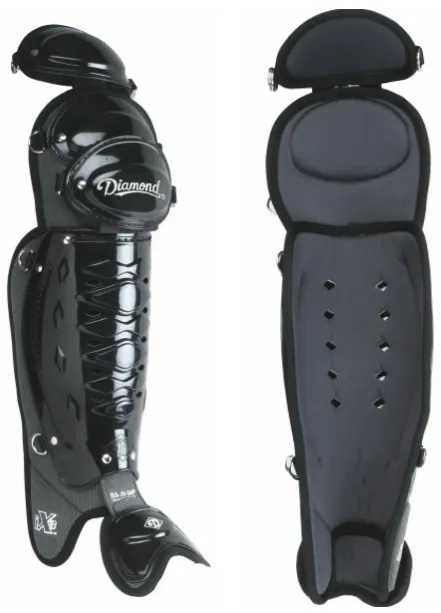 Diamond 17 Inch Umpire Leg Guards