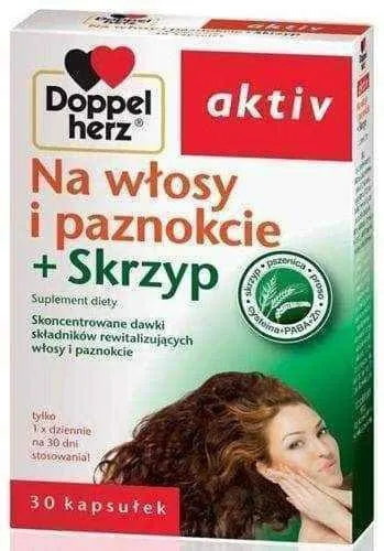 Doppelherz aktiv For hair and nails   horsetail x 30 capsules