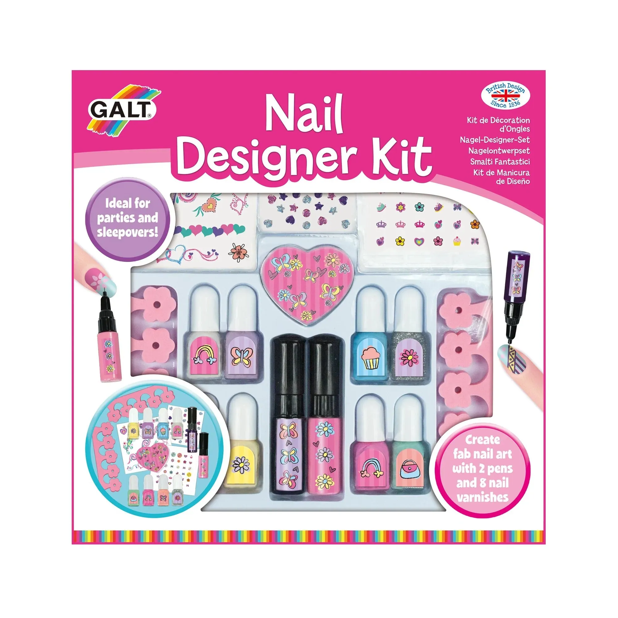 GALT 1004357 Girl Club - Nail Designer Kit