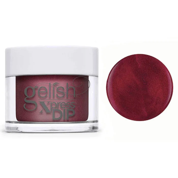 Gelish Professional Xpress Dip Powder I'm So Hot - Burgundy Shimmer - 43G