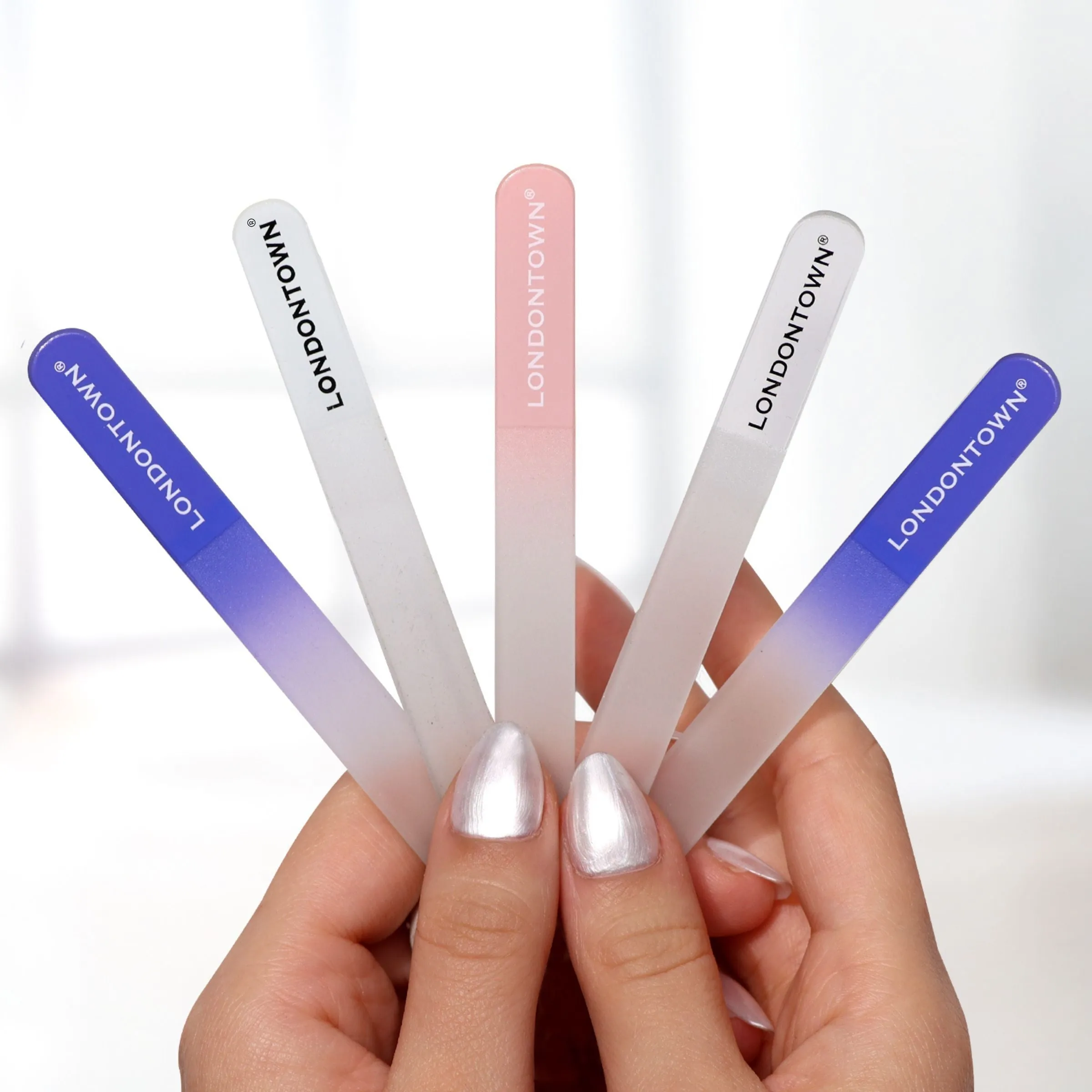 Glass Nail File - Lilac