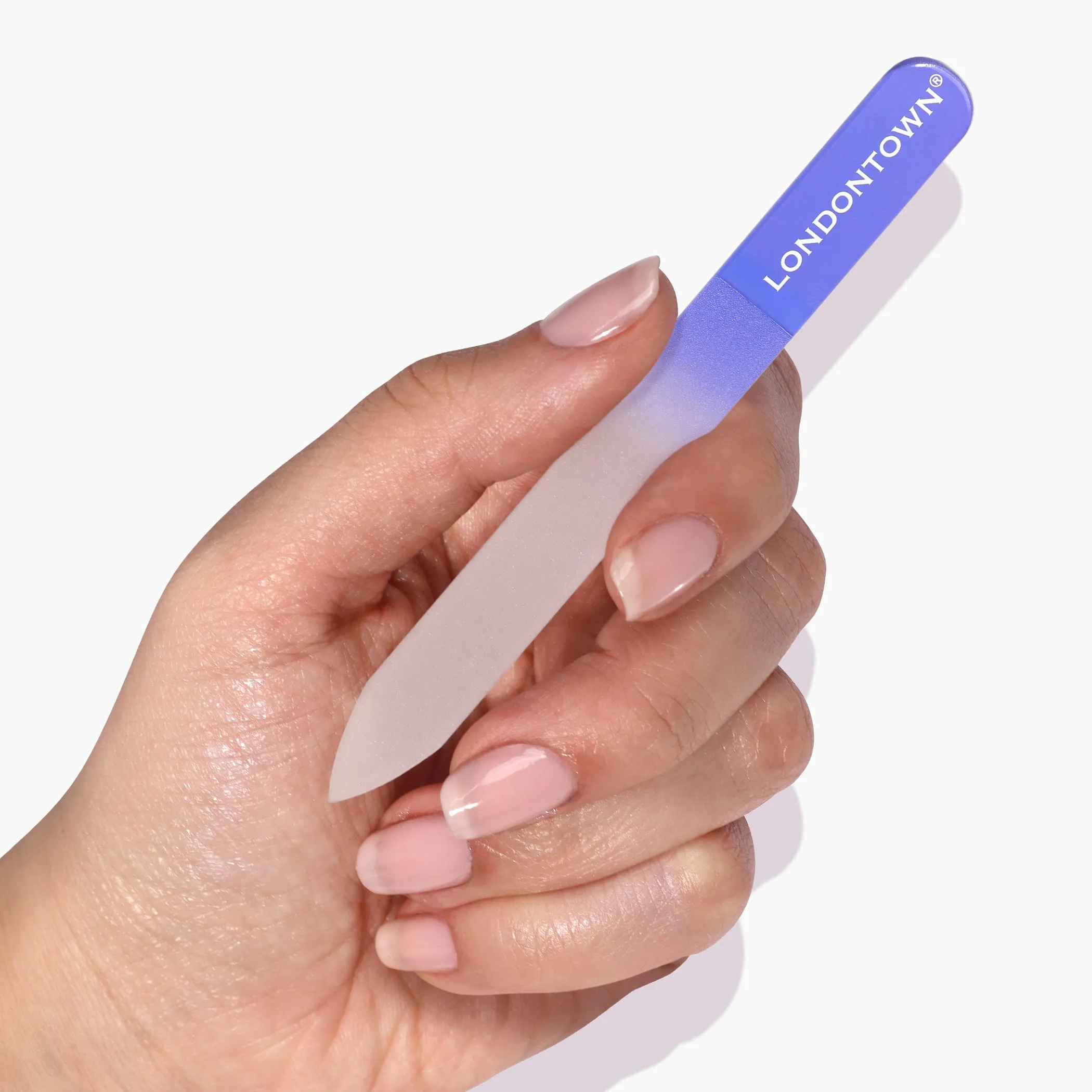 Glass Nail File - Lilac