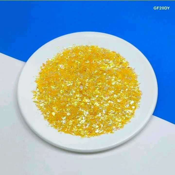 Glittering Flakes - Yellow 5G