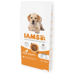 Iams Vitality Puppy Large Breed Fresh Chicken