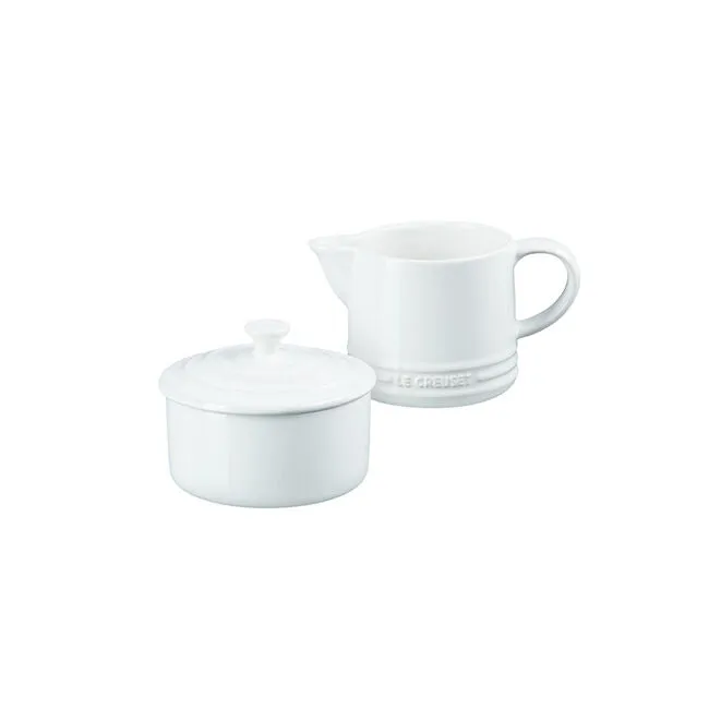 Le Creuset Cream and Sugar Set