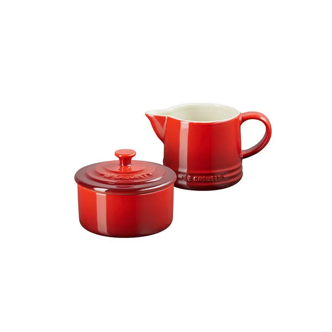 Le Creuset Cream and Sugar Set