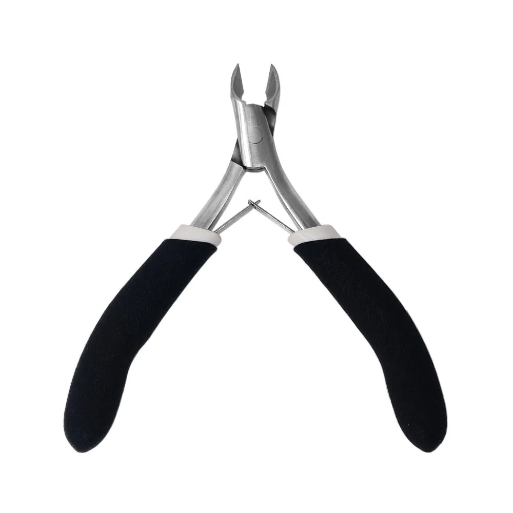 Manicure Implement Cuticle Nipper Nail Clippers Nail Scissors Stainless Steel Bent Nose Plier Professional Manicure