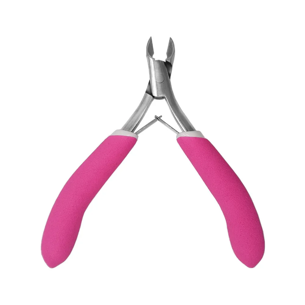 Manicure Implement Cuticle Nipper Nail Clippers Nail Scissors Stainless Steel Bent Nose Plier Professional Manicure