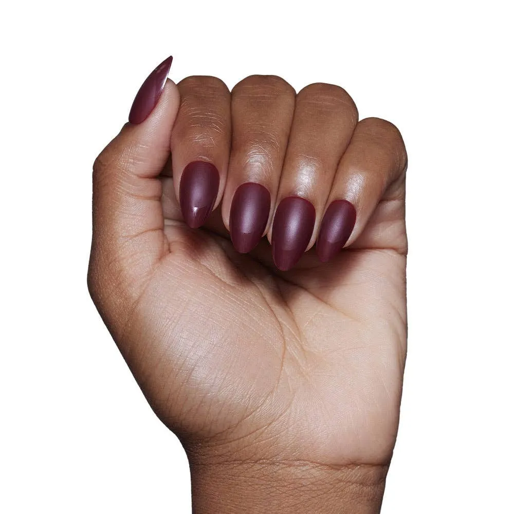 Merlot French Nails