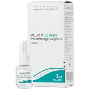 MICLAST medicated nail polish, ciclopirox