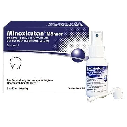 MINOXICUTAN hair loss treatment for men spray