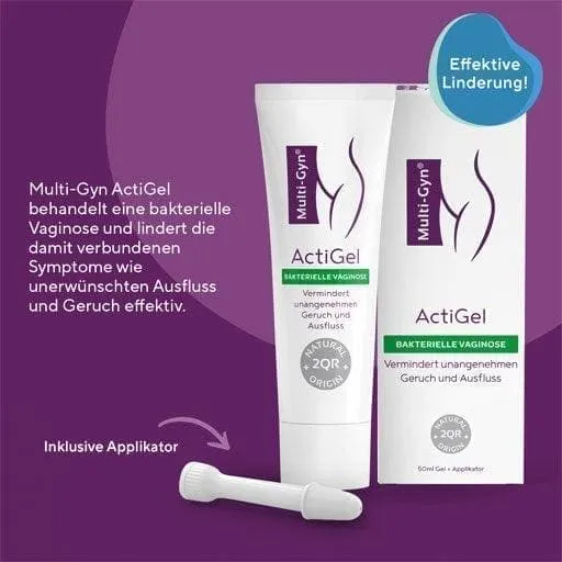 MULTI-GYN, treatment for bacterial vaginosis,  ActiGel