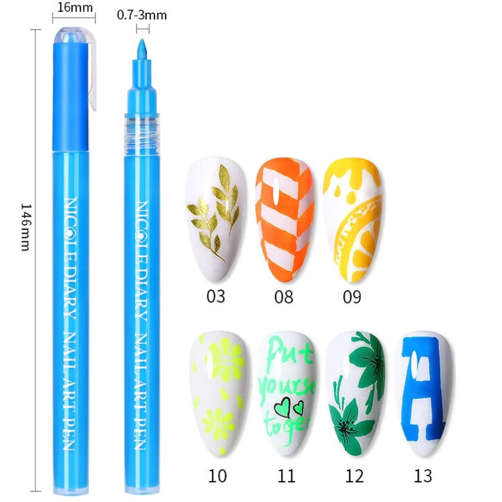 Nail Painting Pen Nicole Diary