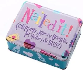 'Nailed It' Nail Accessories Storage Tin