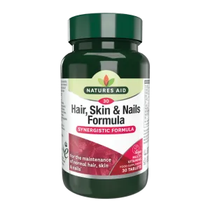 Natures Aid Hair, Skin and Nails Formula 30 Tablets