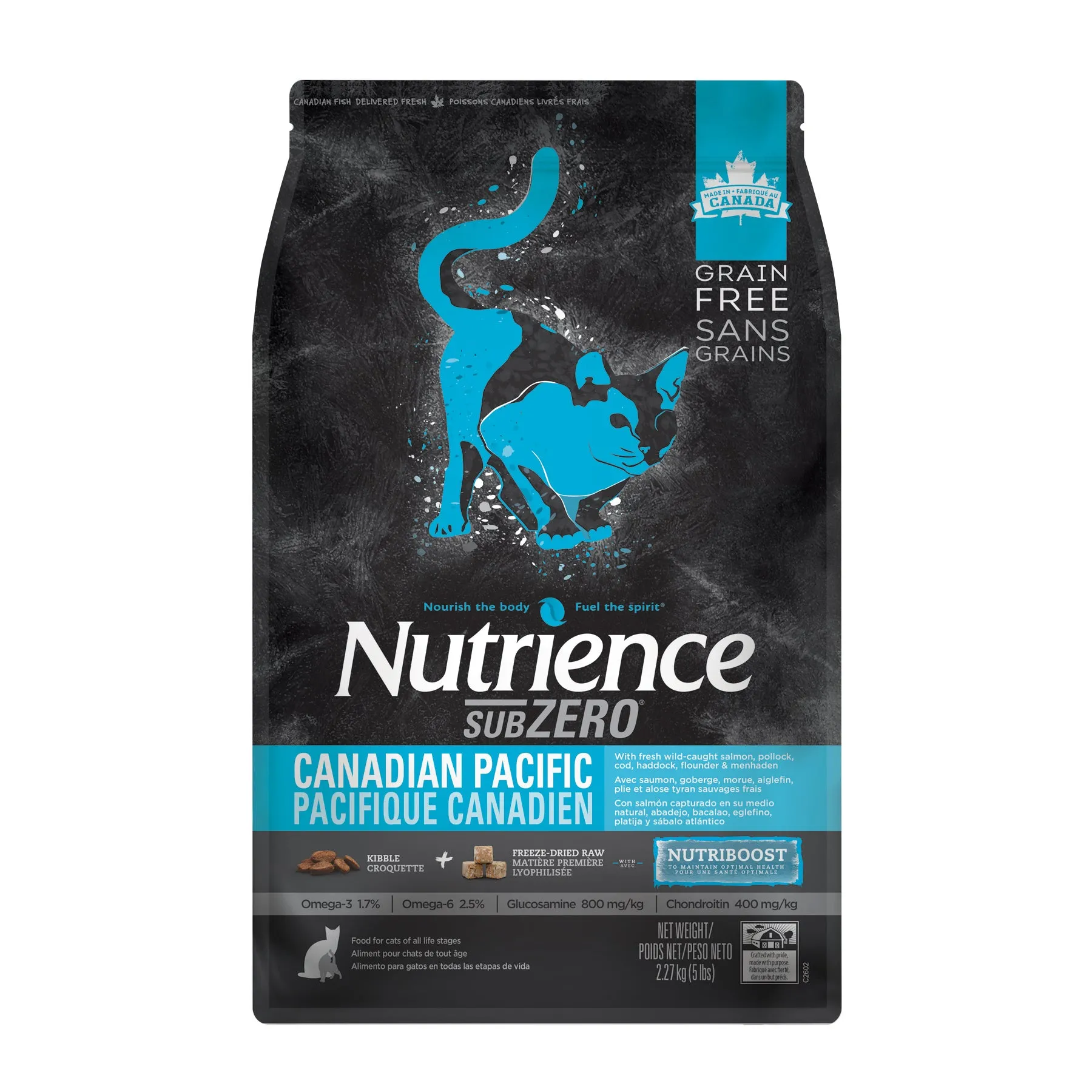 Nutrience SubZero Cat Canadian Pacific Formula