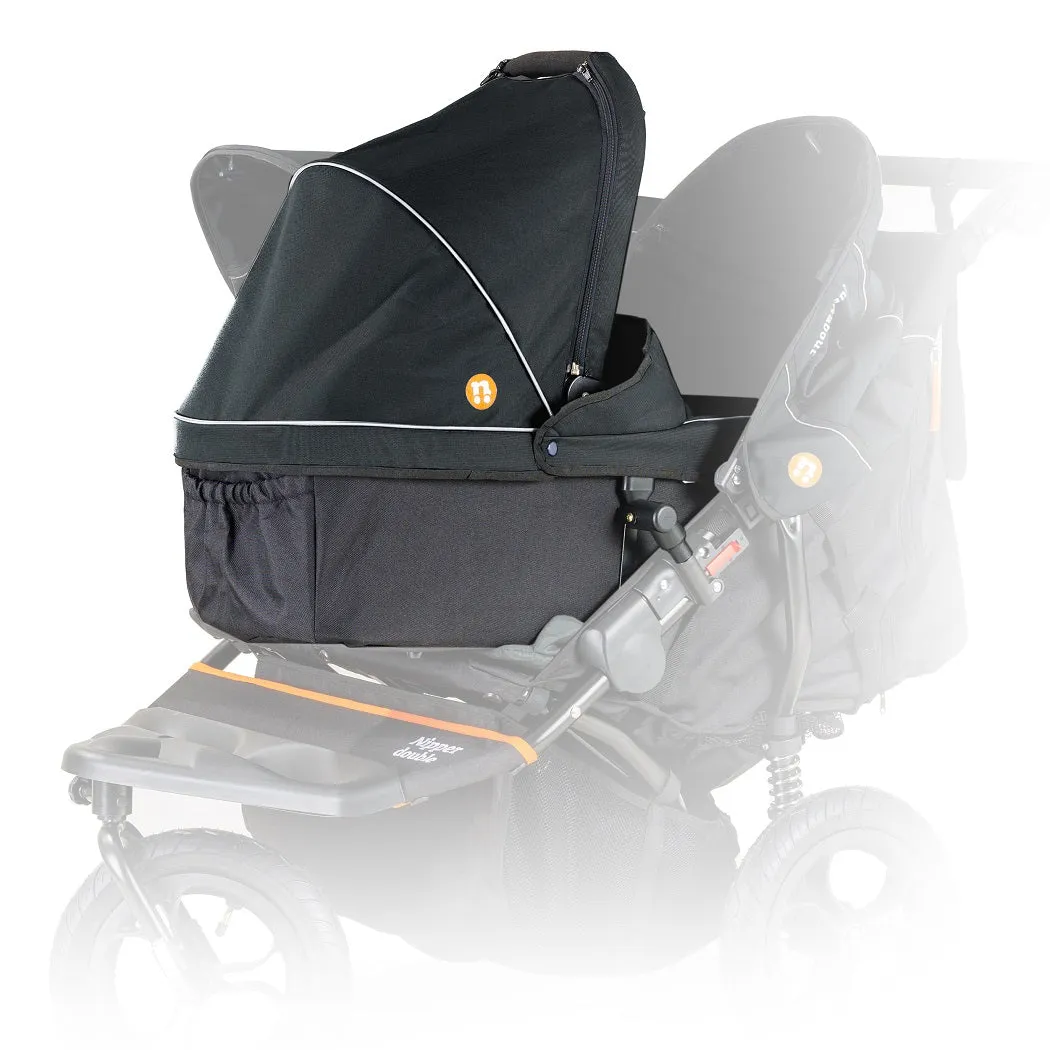 Out n About Nipper DOUBLE v5 Carrycot (Forest Black)