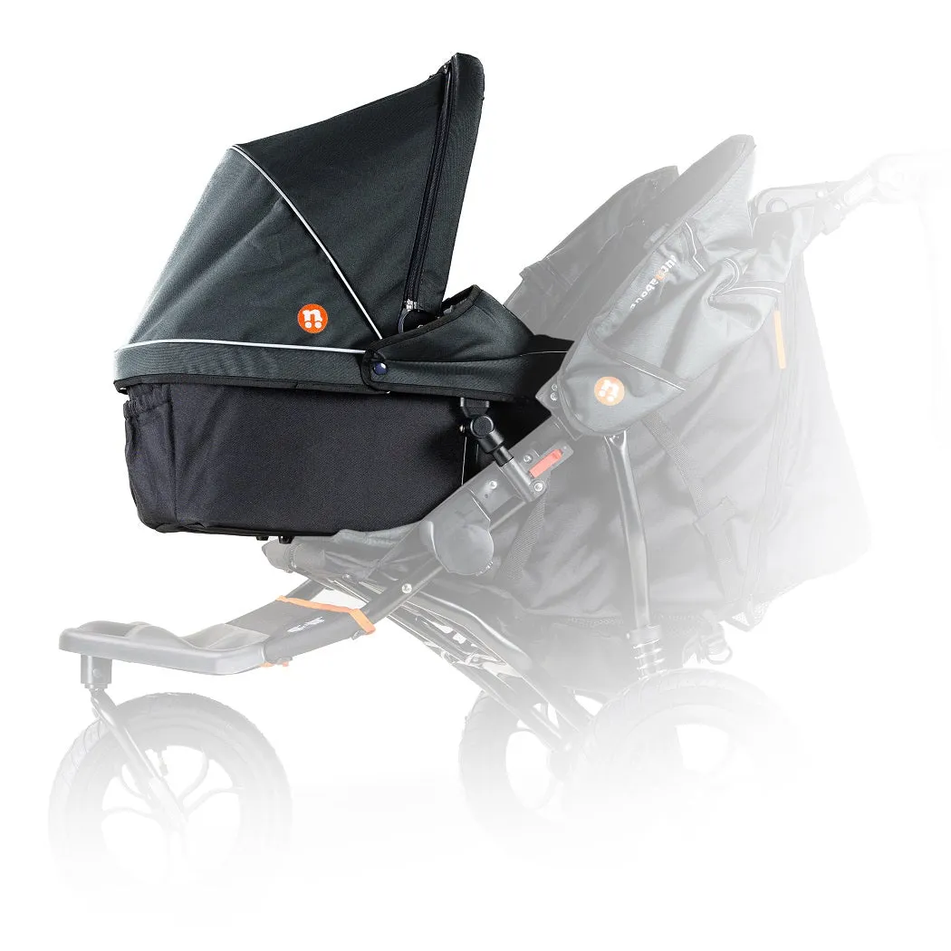 Out n About Nipper DOUBLE v5 Carrycot (Forest Black)