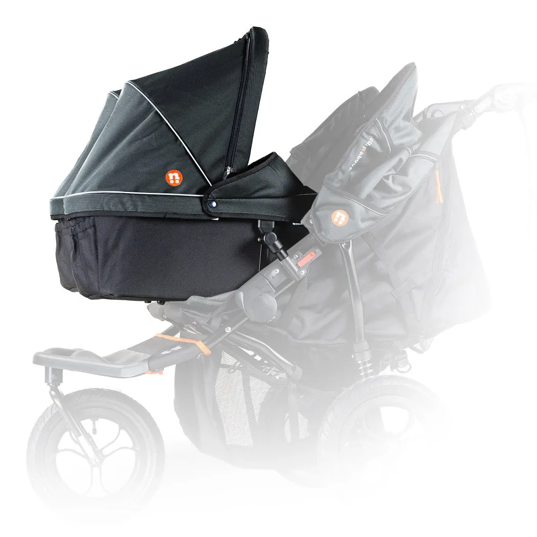 Out n About Nipper DOUBLE v5 Carrycot (Forest Black)