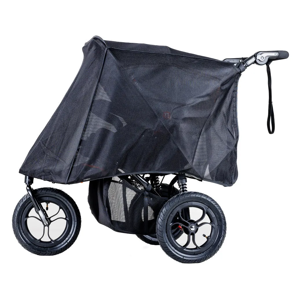 Out n About UV Sun Mesh Cover - v4 & v5 Nipper Double (Black)