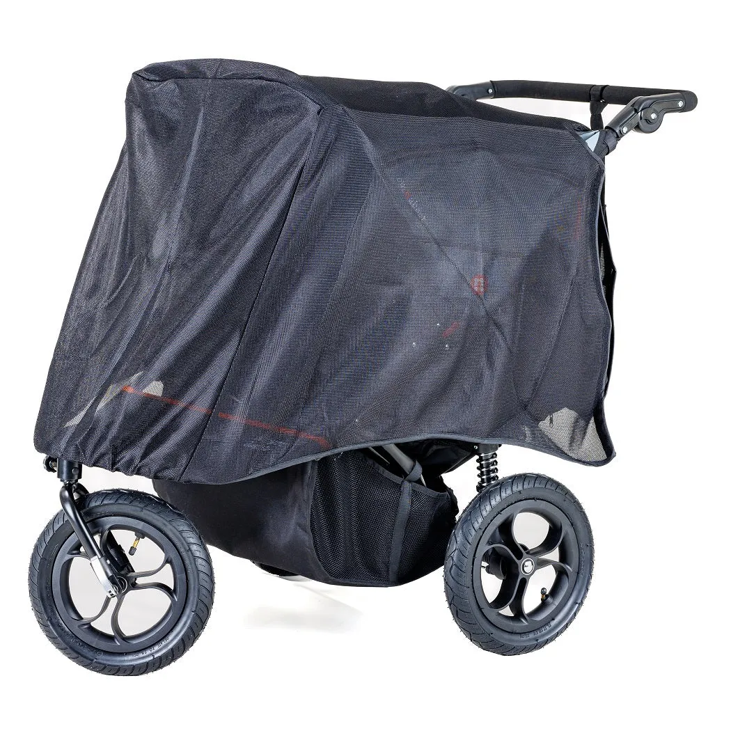 Out n About UV Sun Mesh Cover - v4 & v5 Nipper Double (Black)