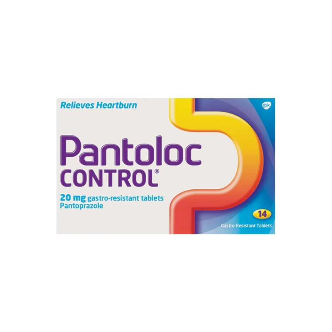 Pantoloc Control 20mg Gastro-Resistant Tablets