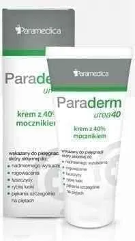 PARAMEDICA PARADERM UREA Cream with urea 40% 75g