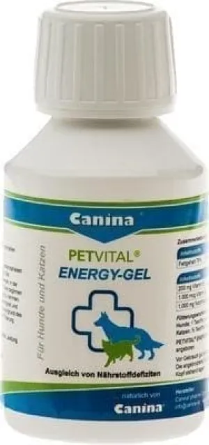 PETVITAL Energy Gel vet. 100 ml nutrient deficits in dogs, cats