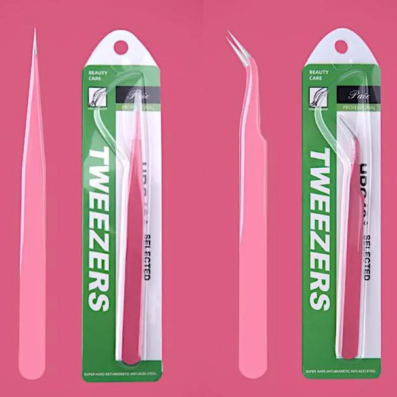 Pink Tweezers Fine Point