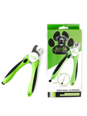 Professional Mighty Paw Dog Nail Clippers with Safety Guard & Locking Switch