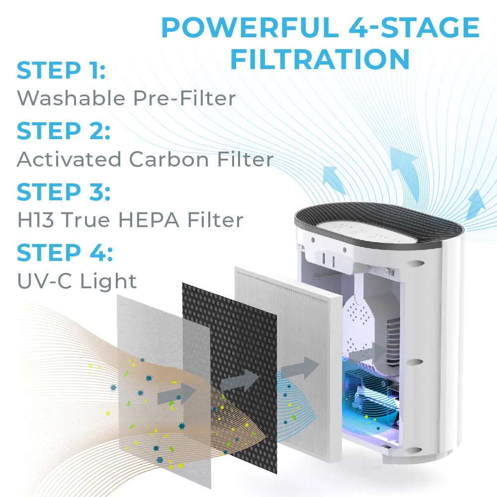 PureZone™ True HEPA Air Purifier (PEAIRPLG) - Replacement Filter