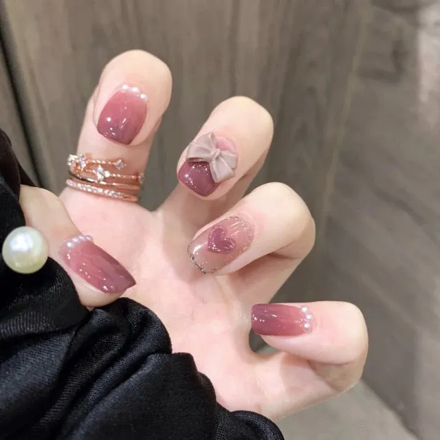 {SALE} Kawaii Press On nails Ready to Go False Nail SP16922