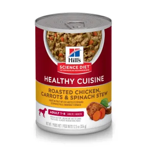 Science Diet Adult  Healthy Cuisine Chicken Stew Wet Dog Food