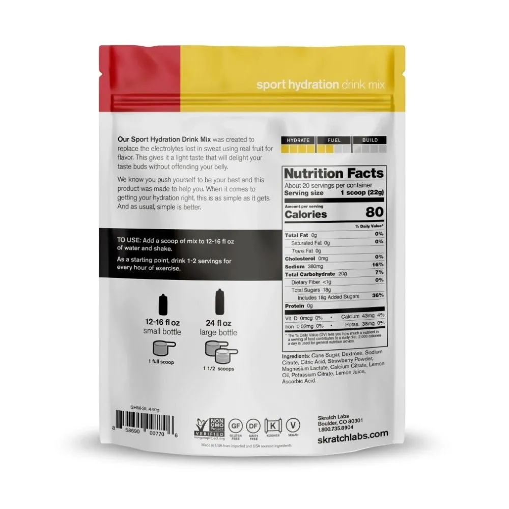 Skratch Labs Sport Hydration Drink Mix