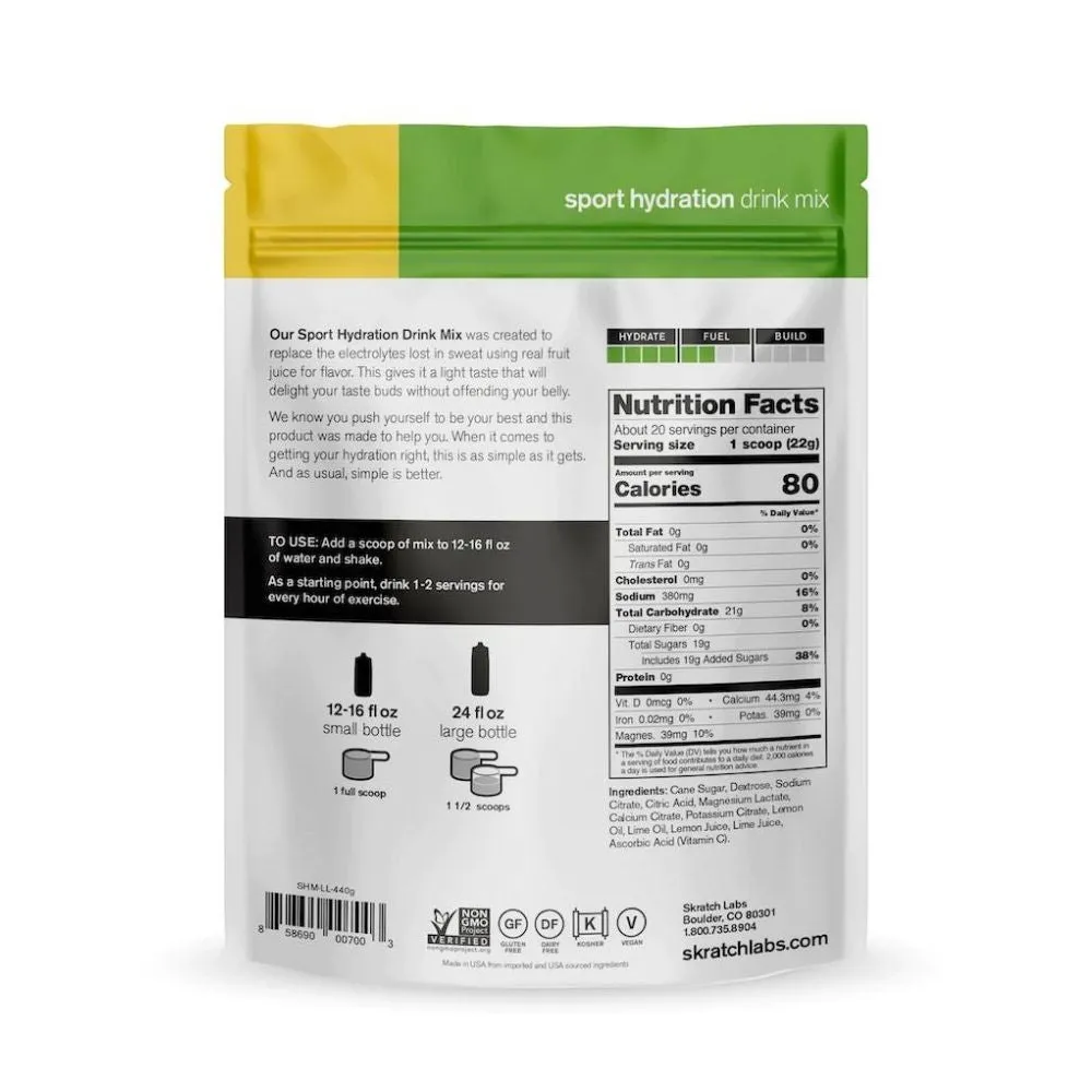 Skratch Labs Sport Hydration Drink Mix