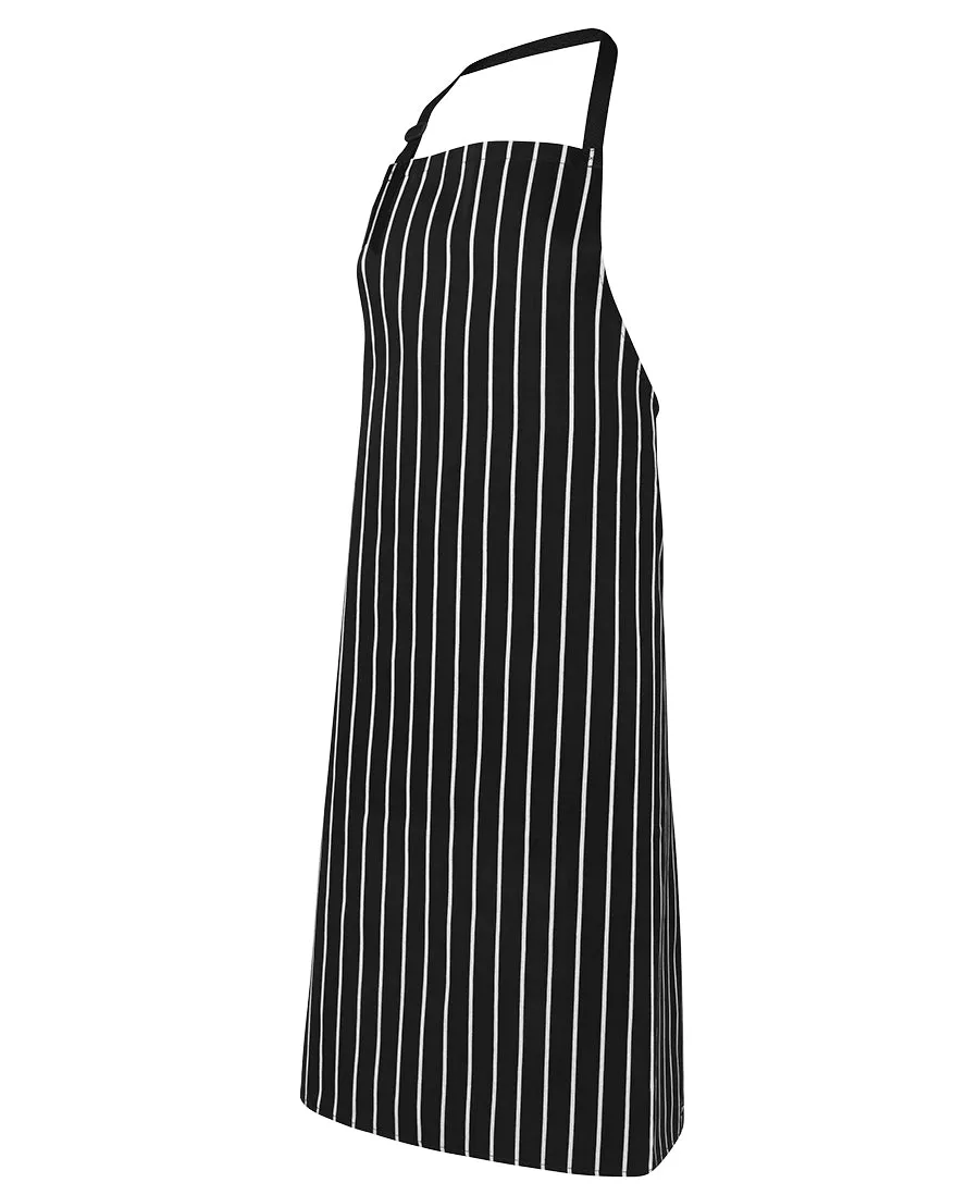 Striped Bib Apron - Without Pocket