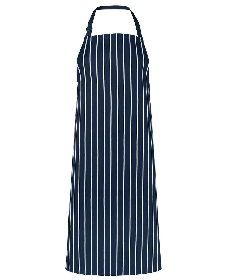 Striped Bib Apron - Without Pocket