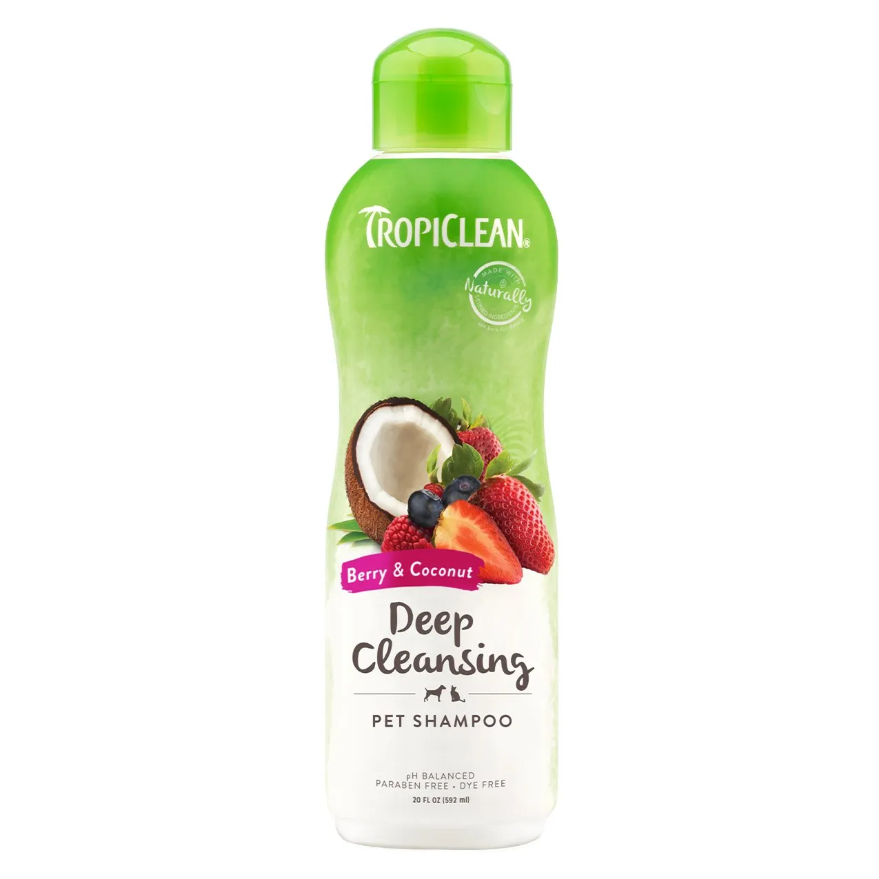 Tropiclean Dog Grooming Berry and Coconut Shampoo Fresh! 355ml